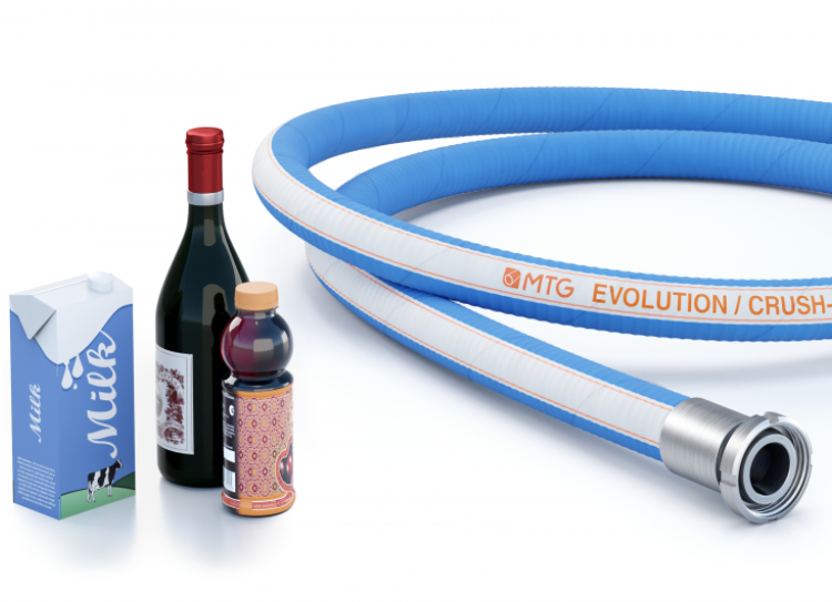 牛奶飲料輸送專用橡膠軟管總成